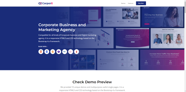 Corpix - Corporate & Business HTML Template