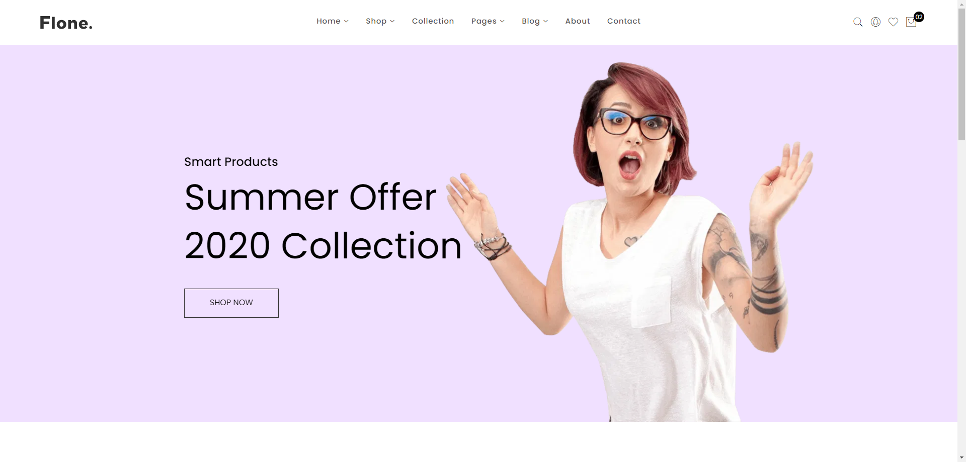 Flone - Minimalist E-commerce Template